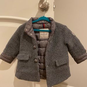 Moncler coat - 12/18 months